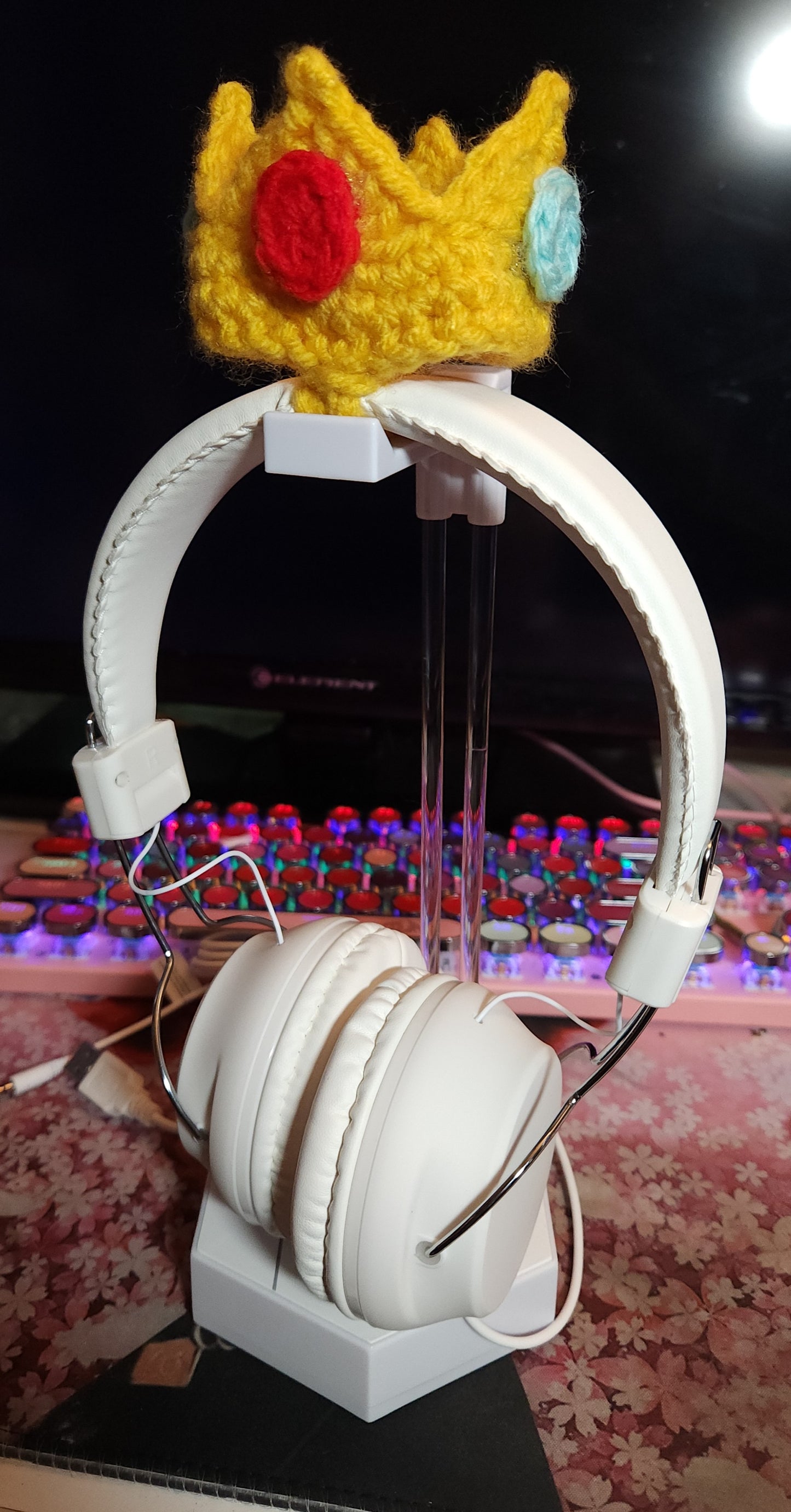 Crochet Crown For Headphones
